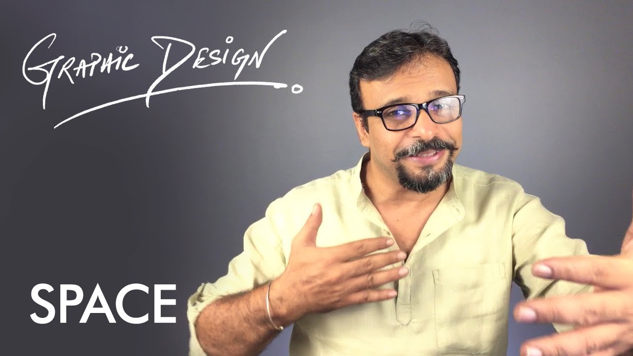 Visual Element SPACE – Graphic Design Theory Class 5 Urdu / Hindi
