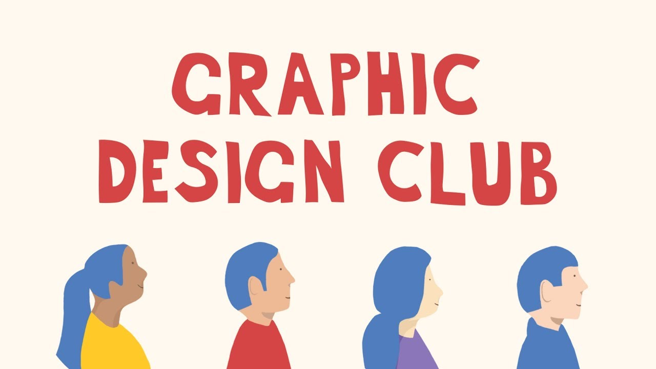 At last the graphic design club is here!!