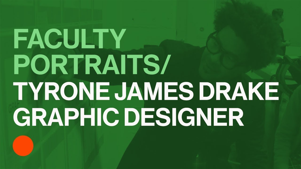 Meet Graphic Design Superstar and ArtCenter Faculty Tyrone James Drake