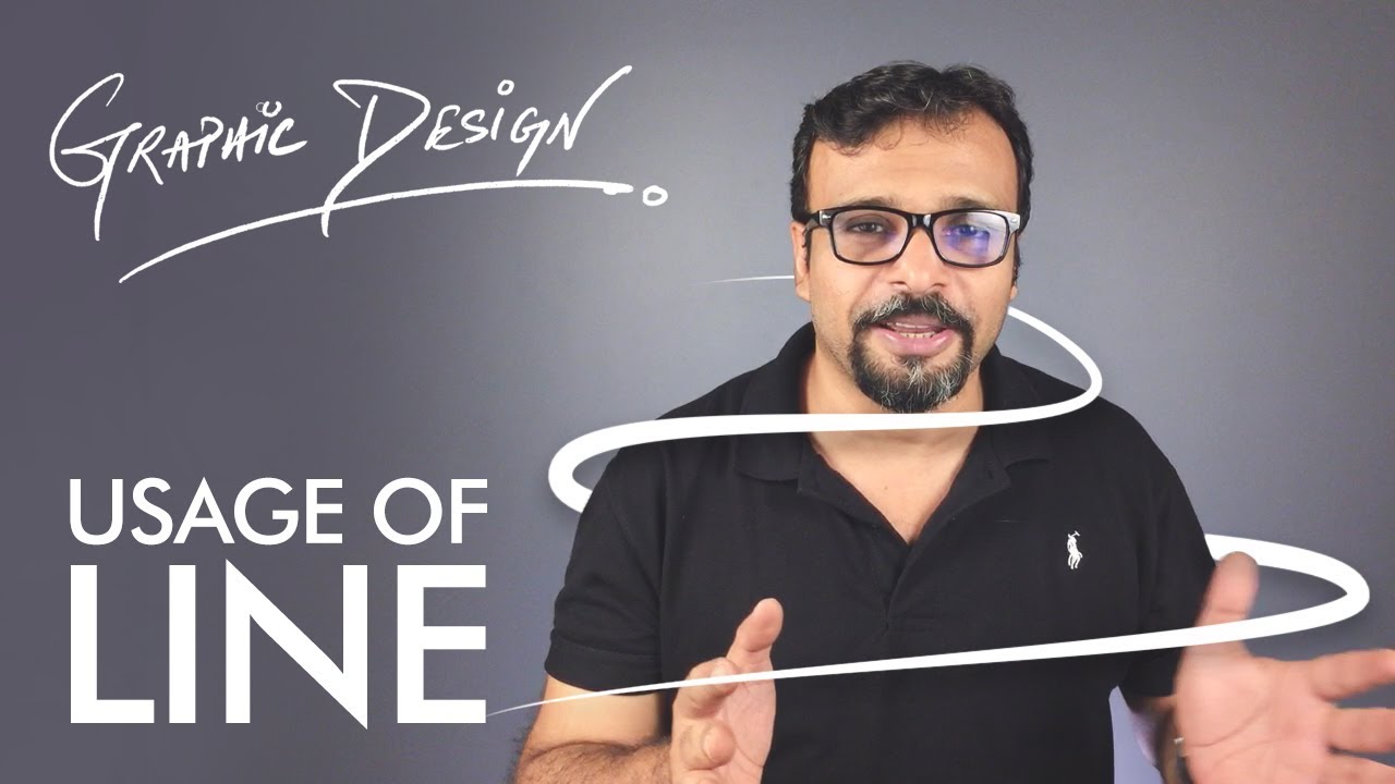 Visual Element LINE – Graphic Design Theory Class 2 Urdu / Hindi