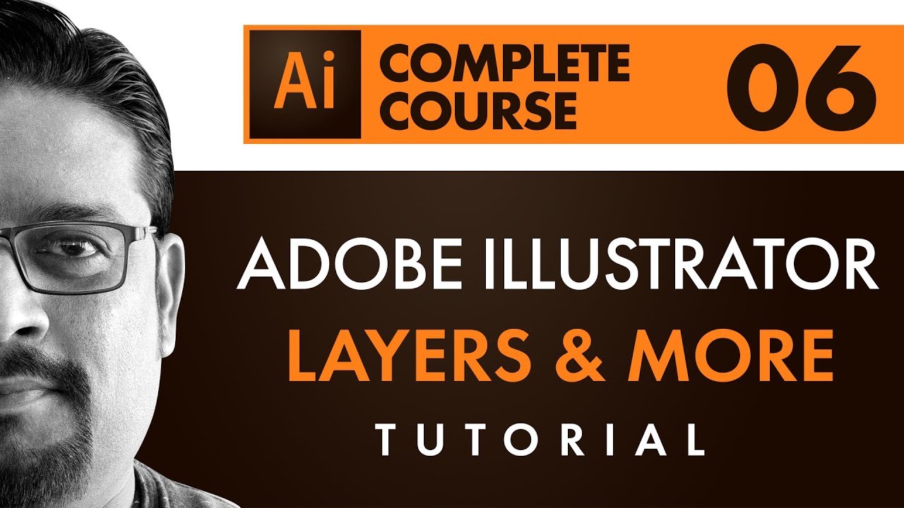Adobe Illustrator CC 2018 Tutorial – Layers Panel – Free Graphic Design Course In Hindi