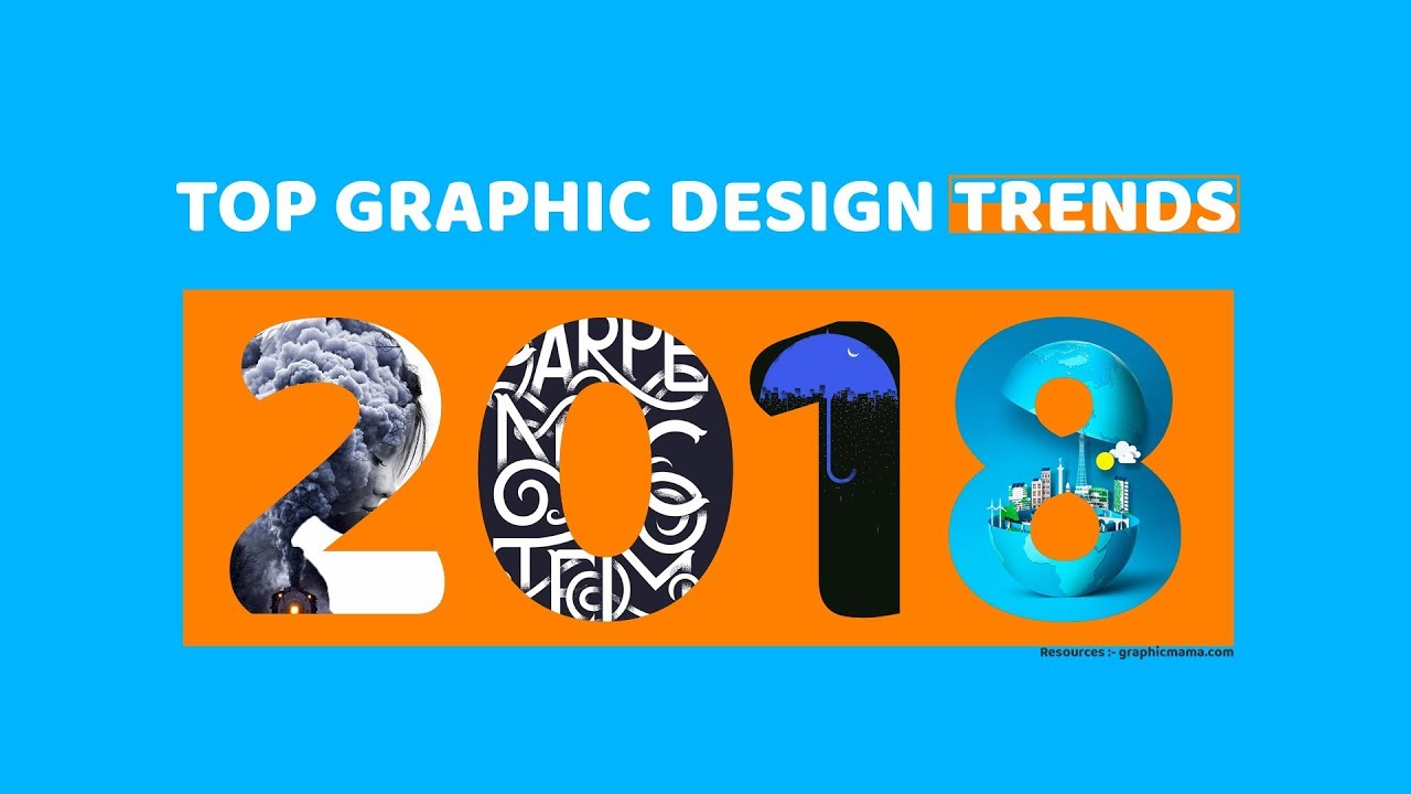 Top Graphic Design Trends 2018