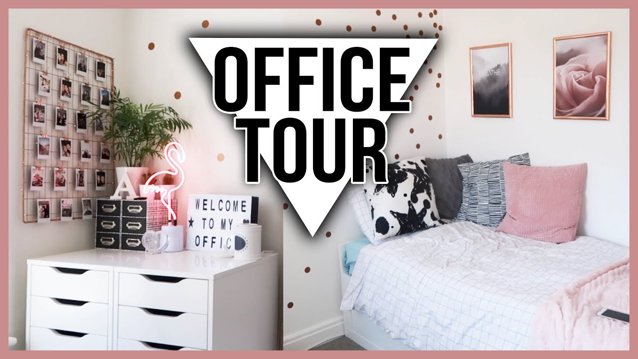 Home Office Tour | YouTuber & Graphic Designer | ohhitsonlyalice