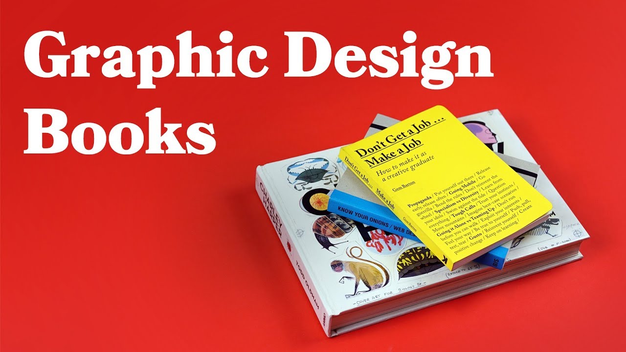 Graphic Design Books #1: Freelancing tips, beginners web design & minimal illustration