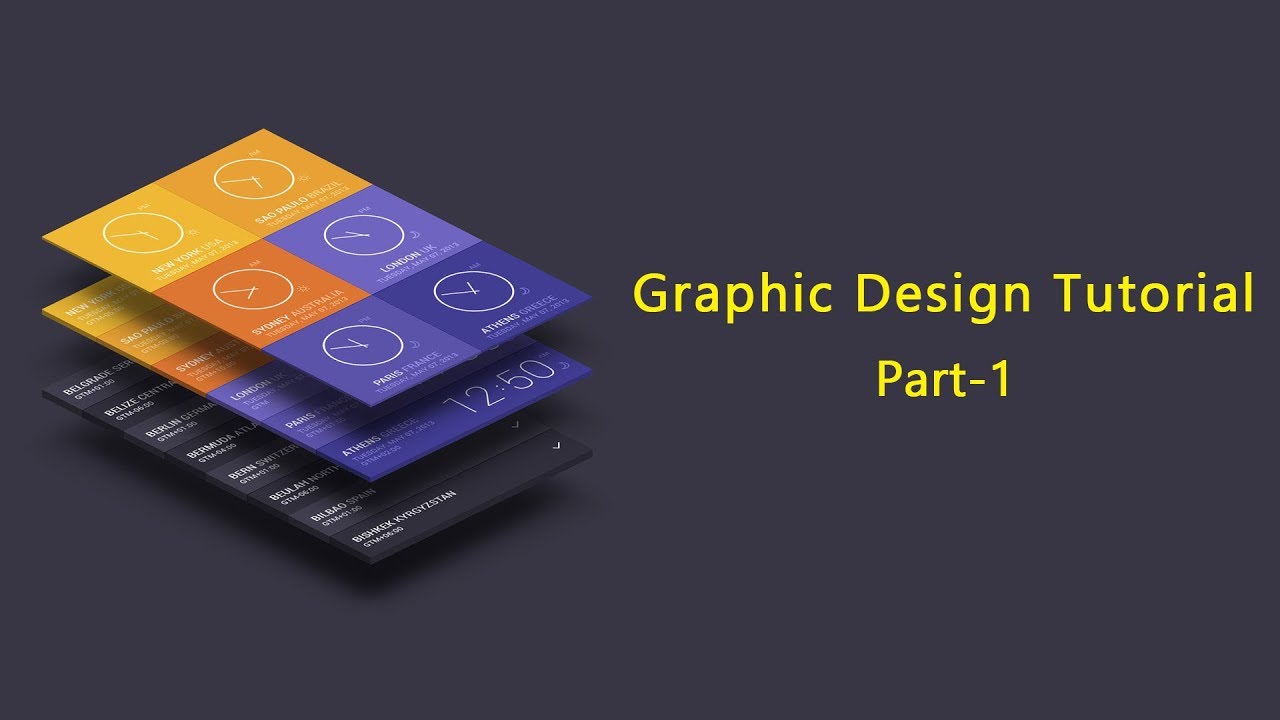 Graphic Design Tutorial for Beginners Part 1 | Fundamentals of Graphic Design | Graphic Design