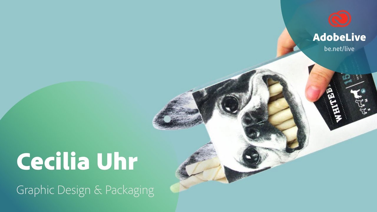 Live Graphic Design & Packaging with Cecilia Uhr 2/3
