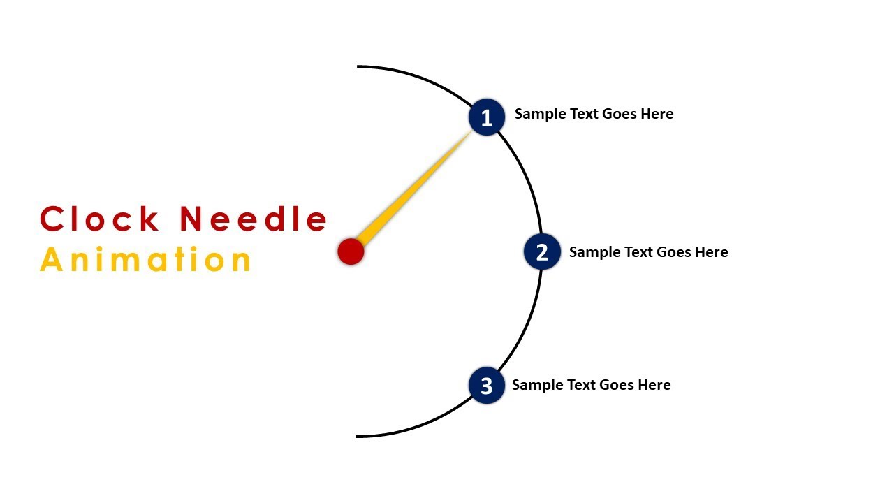 1.Create CLOCK NEEDLE Animation/PowerPoint Animations/Motion Graphic Design/Free Template