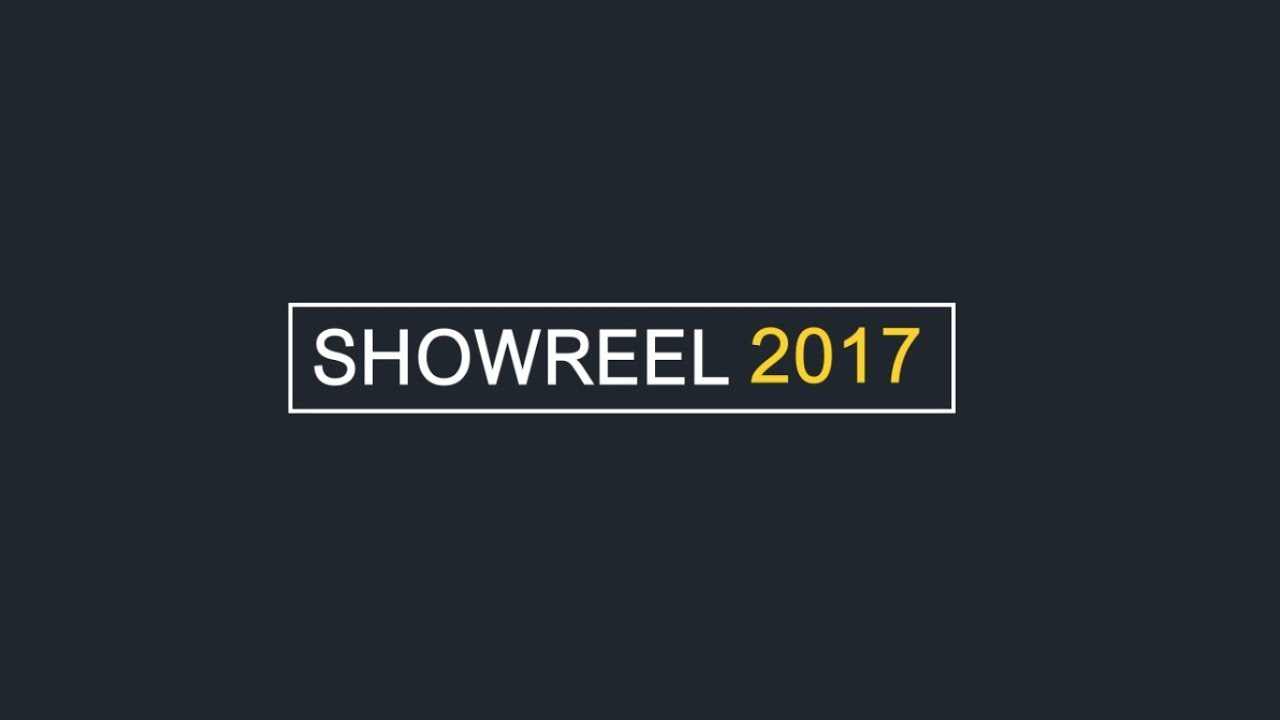 graphic design showreel 2017