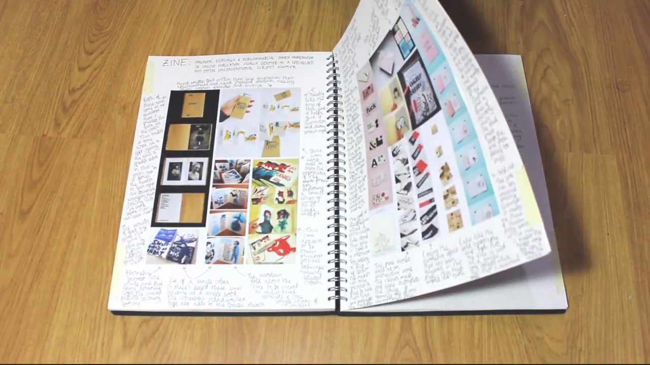 My A Level Graphic Design Sketchbook