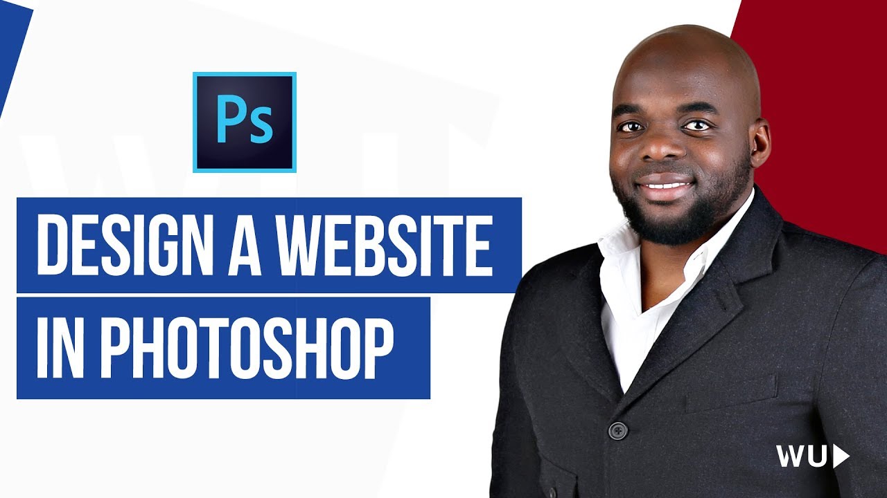 How to Design a website in Photoshop | Web design Tutorial