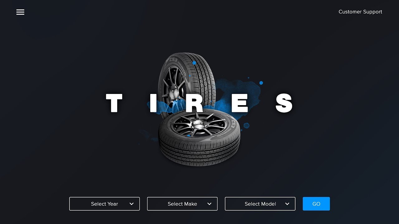 Web Design Speed Art + Speed Code – Tire Company Landing Page (Xd/Brackets)