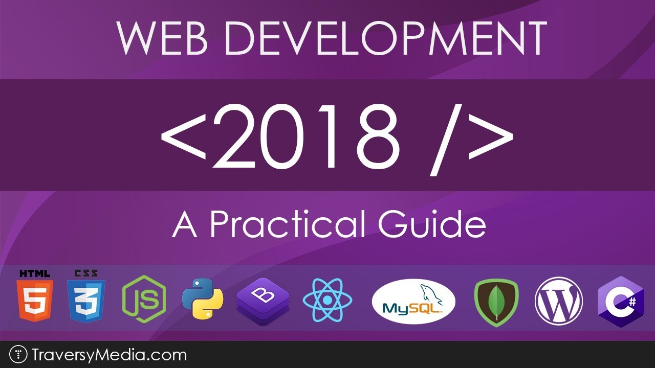 Web Development in 2018 – A Practical Guide
