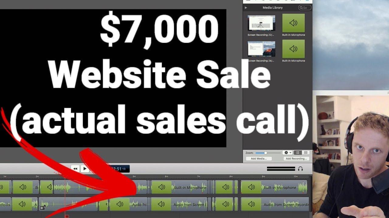 How to Sell Website Design Services – $7000 Website Sales Call
