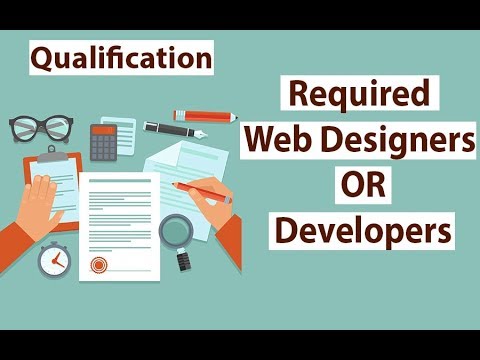 How much minimum Qualification Required to Become Web Designer or Web Developer in HIndi