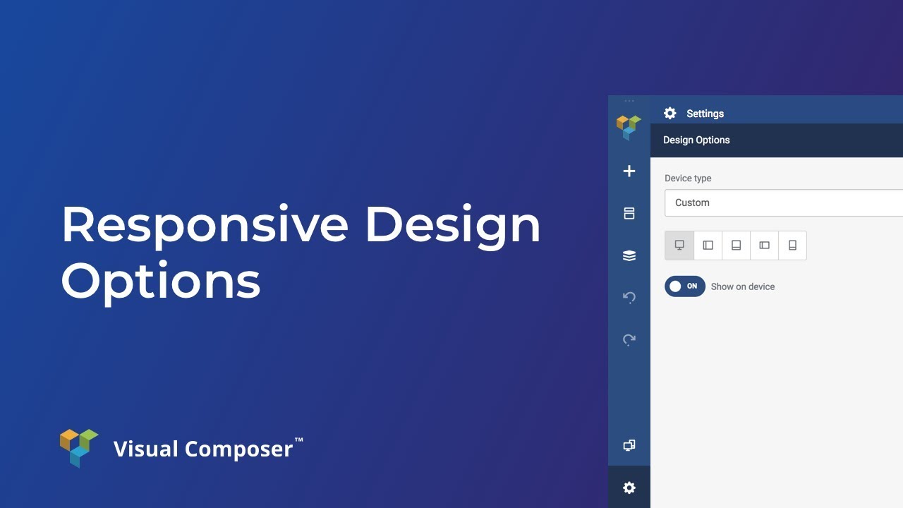 Visual Composer Website Builder Responsive Design Options Tutorial