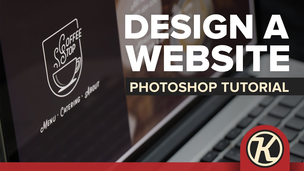 Design A Website In Photoshop // How To