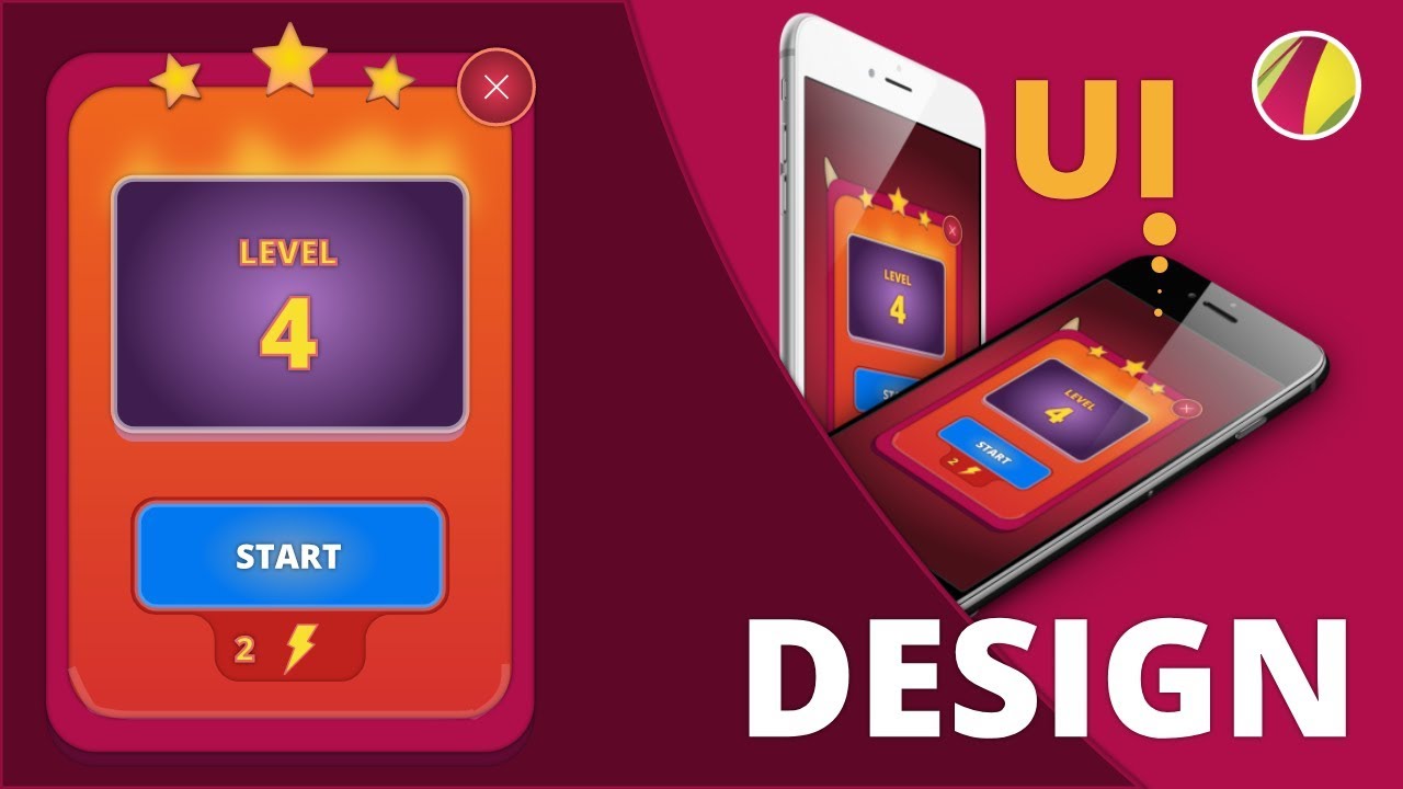 Menu | Graphic Design | Gravit Designer | Game Art Design |
