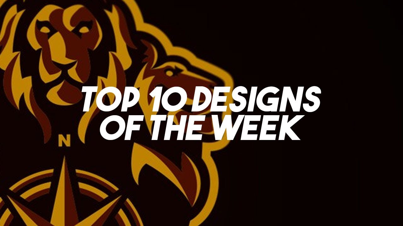 Top 10 Designs of the Week! EPIC Lion Mascot Logo Design & Asus Blue Cave