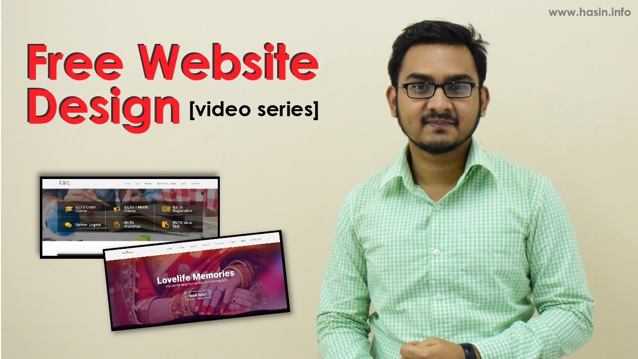 1. Free Website Design with Page Builder | Hasin Ashraf Uddin