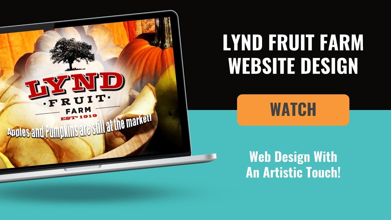 Lynd Fruit Farm Website Design by Cherubini Designs