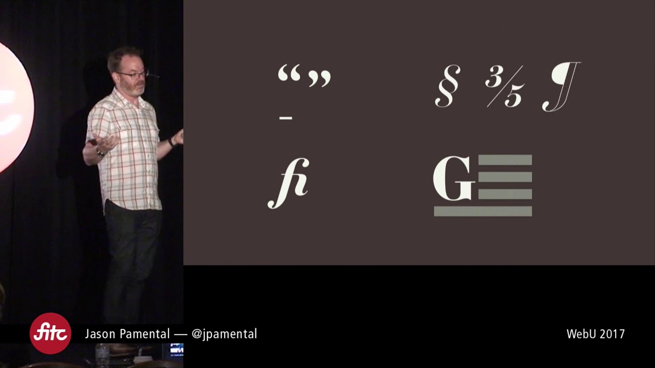 Jason Pamental – Variable Fonts and the Future of Web Design