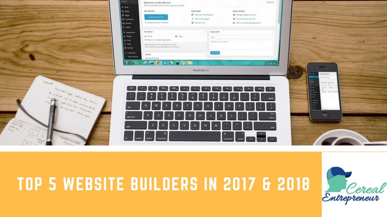 Top 5 FREE Website Builders in 2017 & 2018