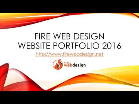 Fire Web Design Website Portfolio 2016