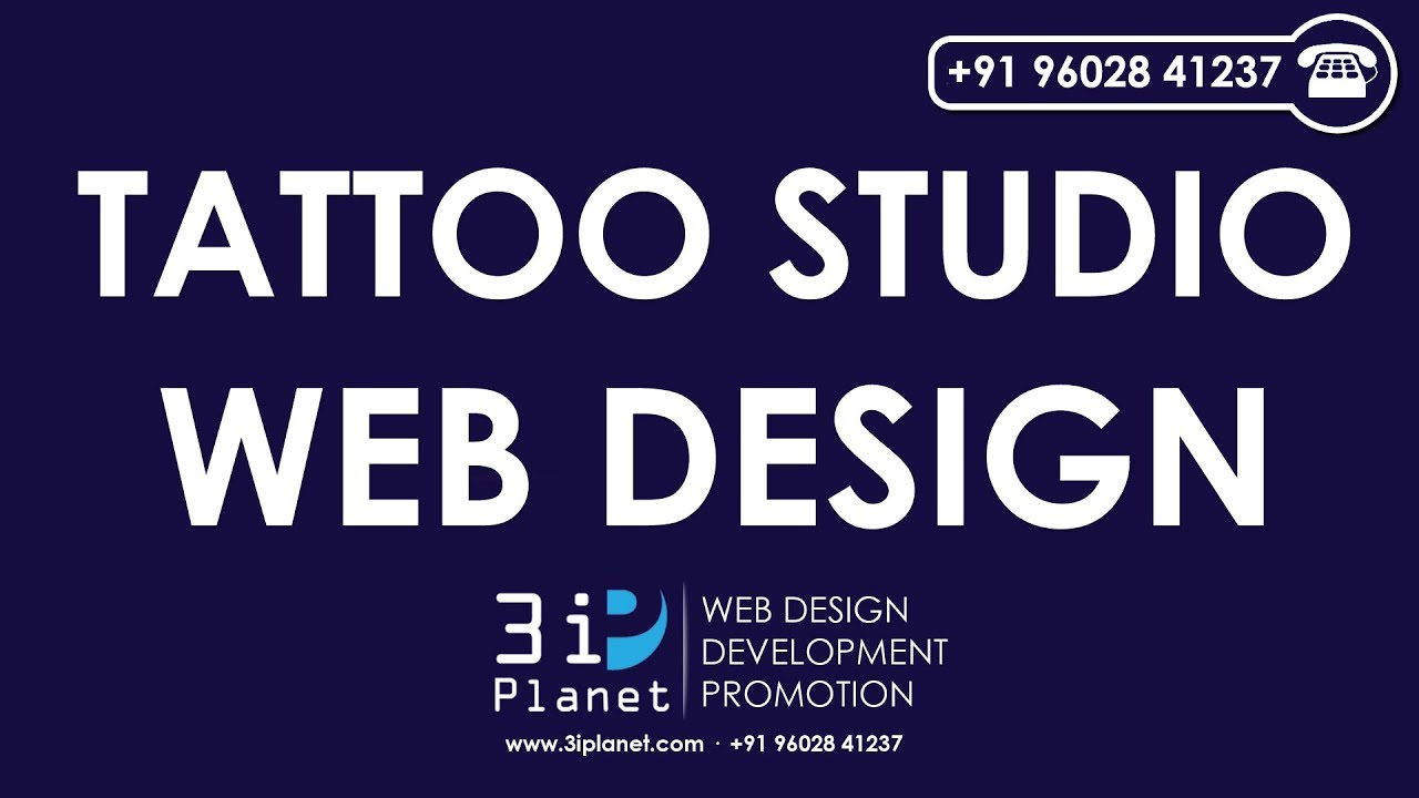 Tattoo Studio Website Design Company Udaipur, Rajasthan, India