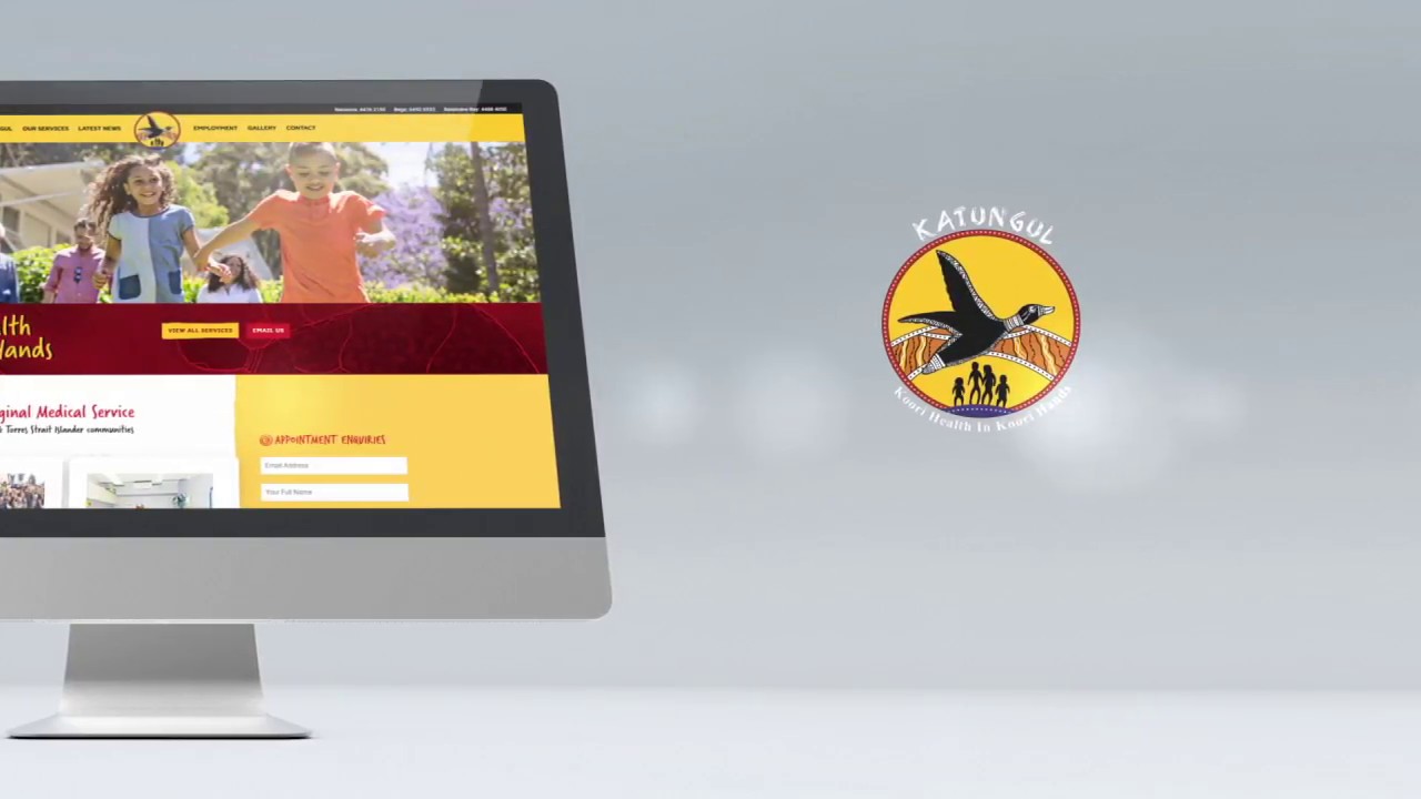 Katungul Aboriginal Corporation Website Showcase