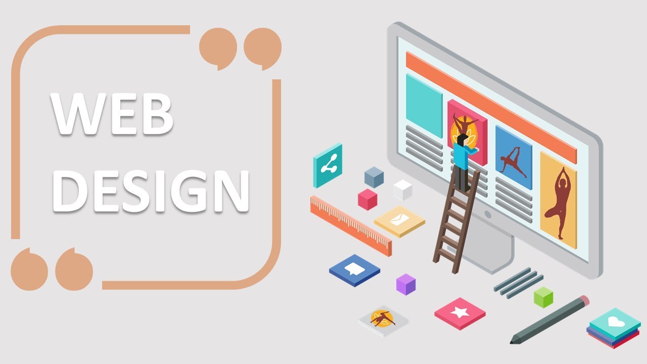 Animated Presentation of Website Design & Android App UI Design