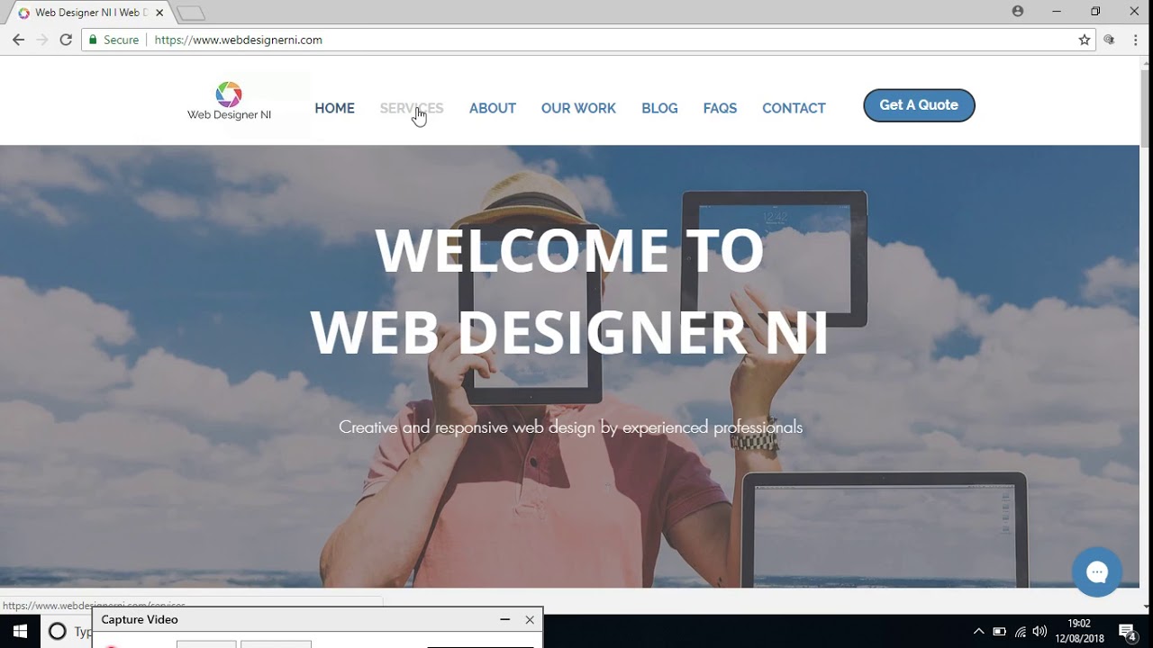 Web Designer NI – Website Tour