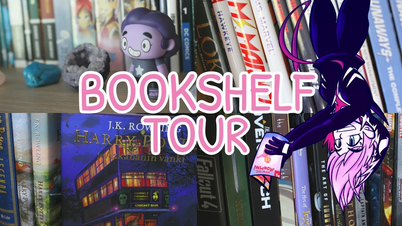 BOOKSHELF TOUR | Comic/Graphic Novel Collection | Art Book Collection