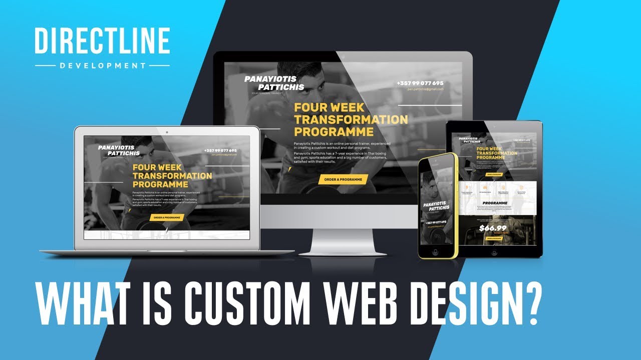 What is Custom Web Design | Custom Design Vs Template Design | Who needs Custom Web Design